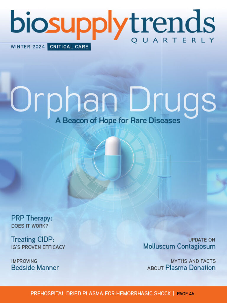 Biosupply Trends Quarterly Winter 2024 Magazine Cover