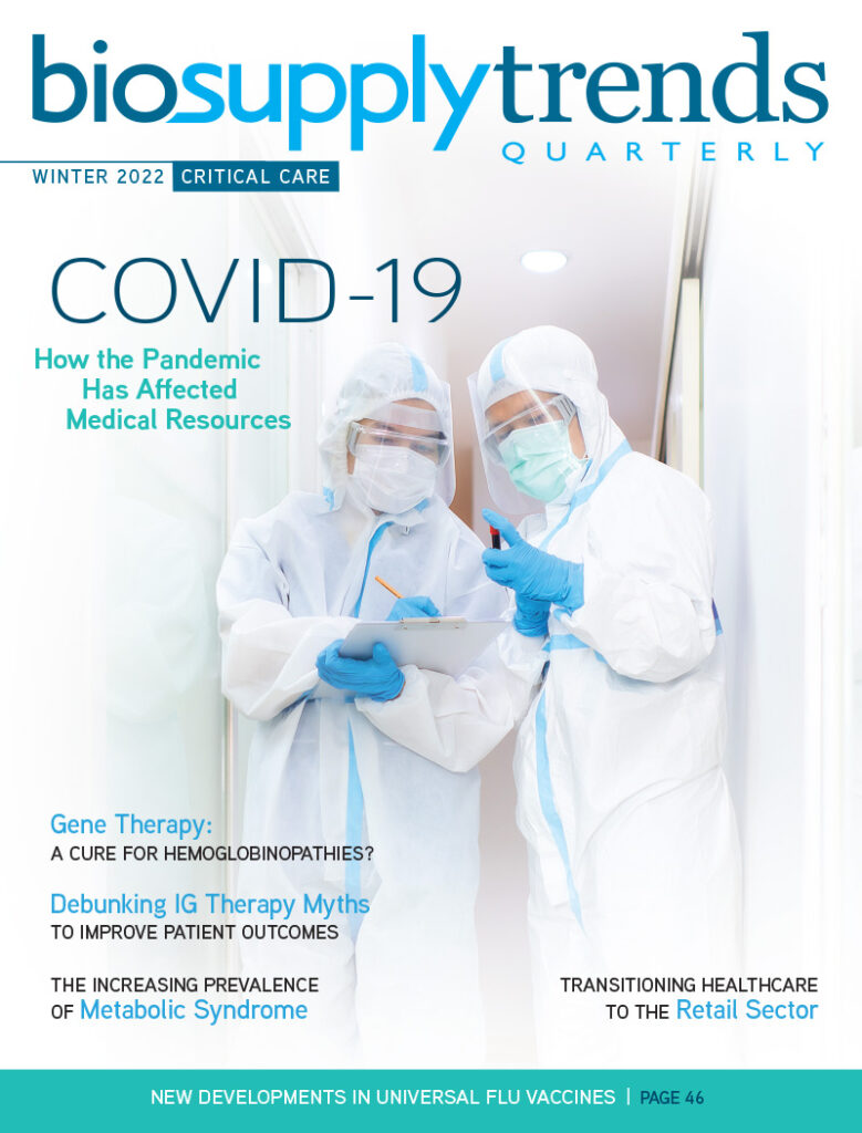 Biosupply Trends Quarterly Winter 2022 Magazine Cover