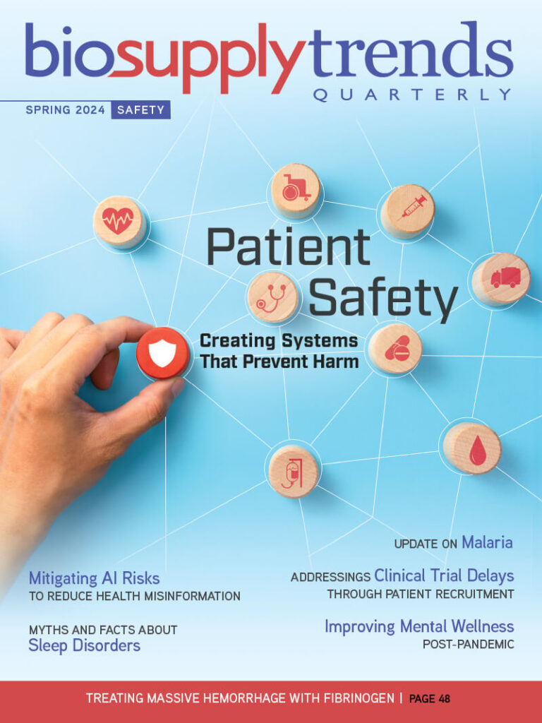 Biosupply Trends Quarterly Spring 2024 Magazine Cover